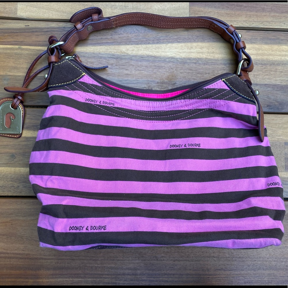Dooney & Bourke canvas and leather purse